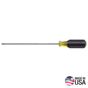 KLEIN KLE-665 - #1 Square-Recess Screwdriver, 8-Inch Round Shank