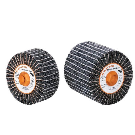 WALTER WAL-07K342 - TWO-IN-ONE™ Finishing Drum, 4-1/4" x 4", 80 Grit