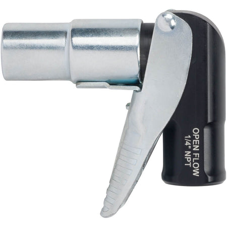 LockNLube LNL65011 - 90-Degree LockNFlate® Air Chuck (Open Flow)