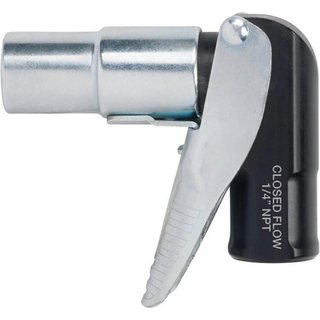 LockNLube LNL65012 - LockNFlate 90-Degree Locking Air Chuck (Closed Flow)