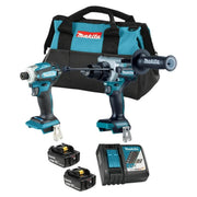 MAKITA DLX2516TX1 - 18V LXT Brushless Cordless 2-Tool Combo Kit