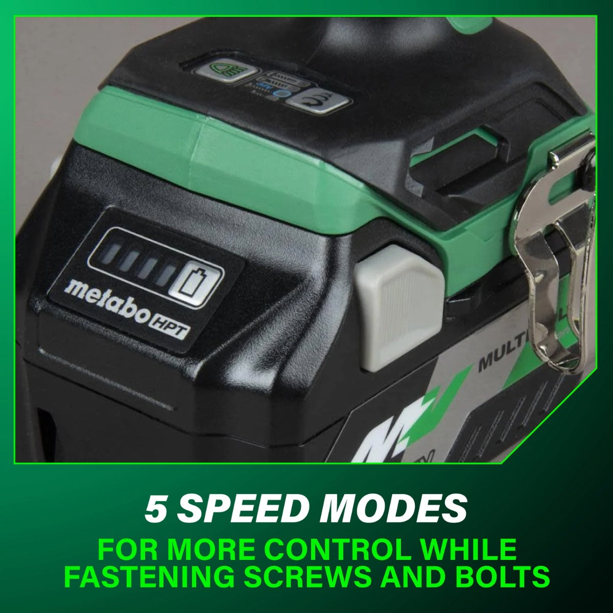METABO HPT WH36DCM - 36V MultiVolt Triple Hammer Impact Driver Kit