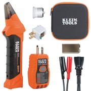KLEIN KLE-ET310KIT - Circuit Breaker Finder Kit with GFCI Outlet Tester and Accessory Kit