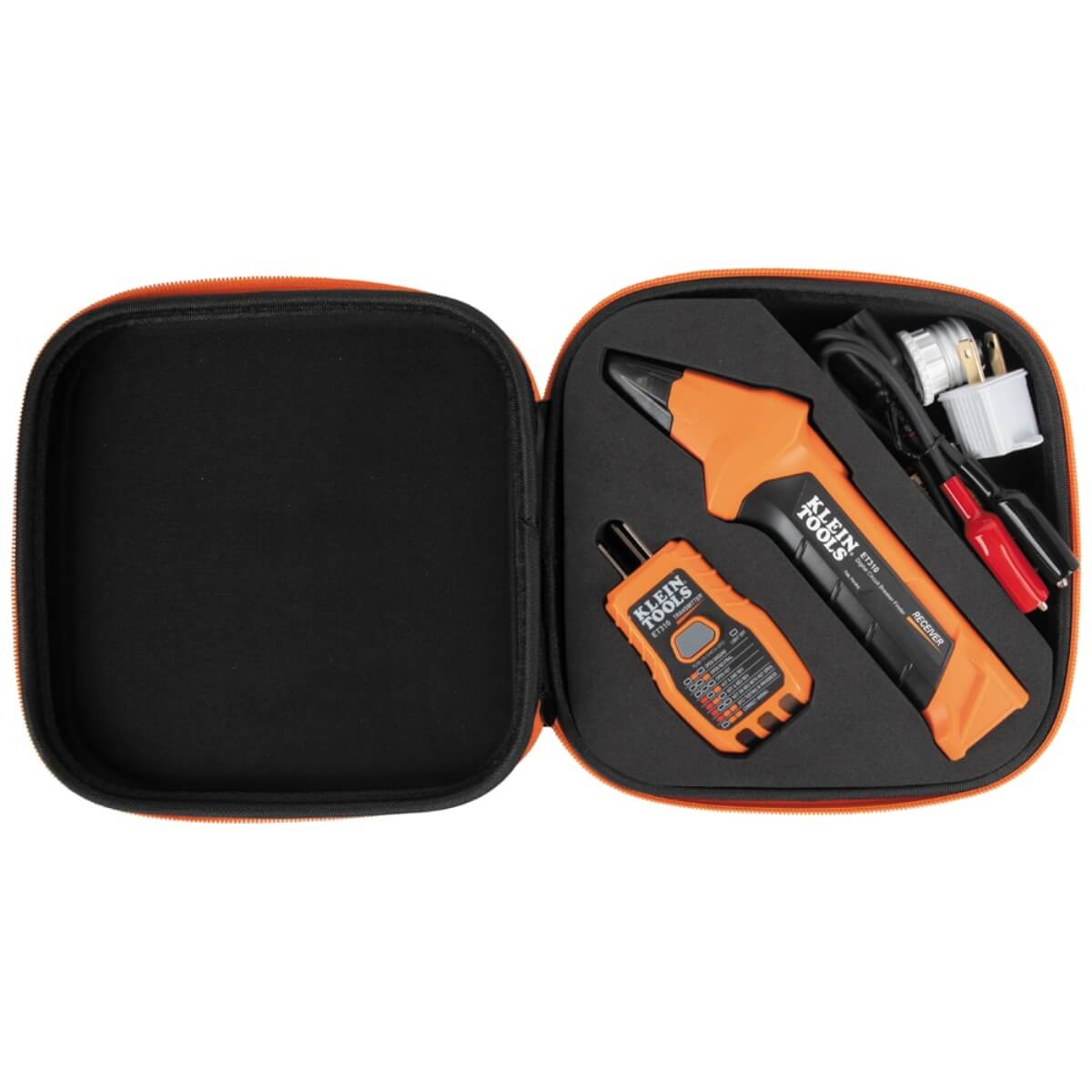 KLEIN KLE-ET310KIT - Circuit Breaker Finder Kit with GFCI Outlet Tester and Accessory Kit