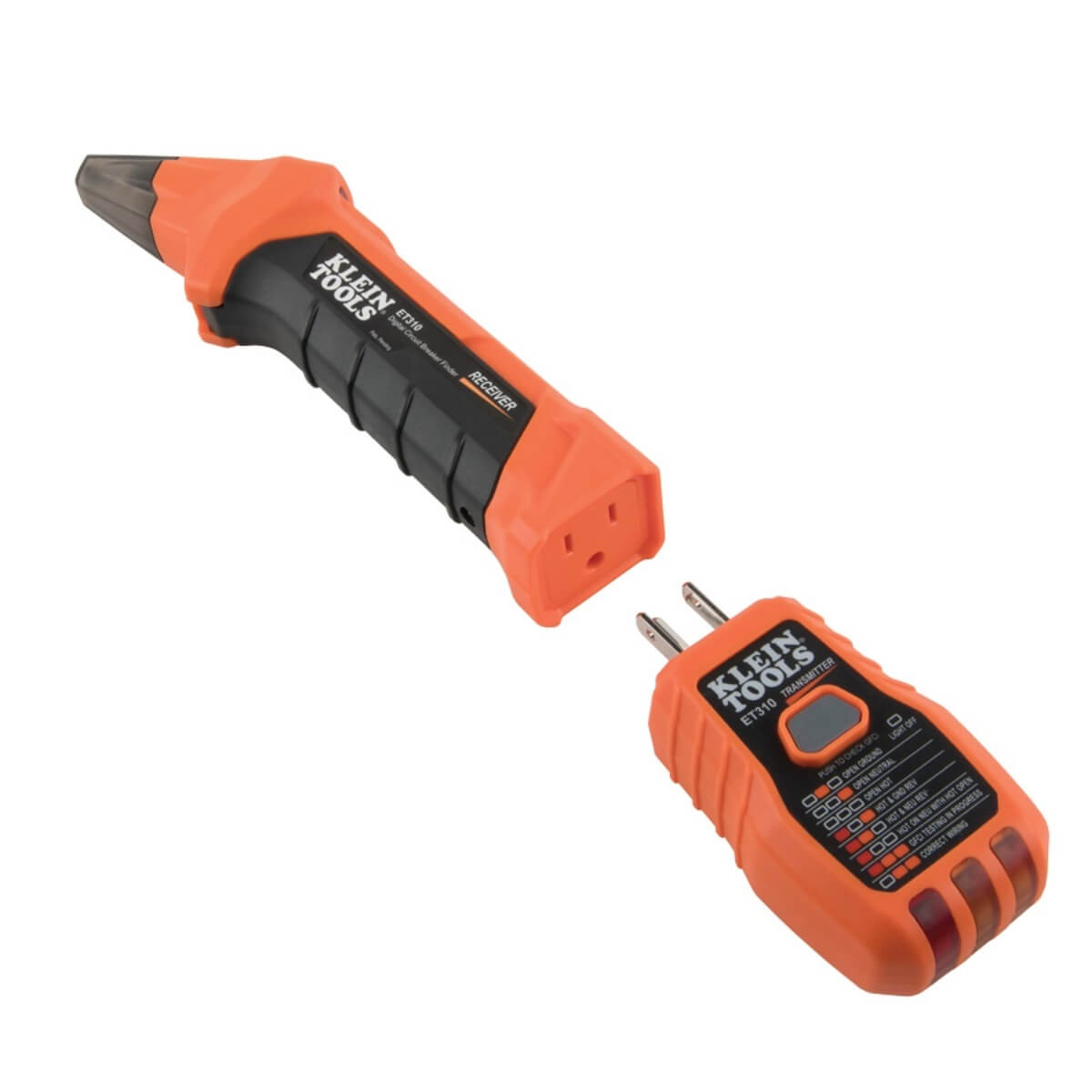 KLEIN KLE-ET310KIT - Circuit Breaker Finder Kit with GFCI Outlet Tester and Accessory Kit