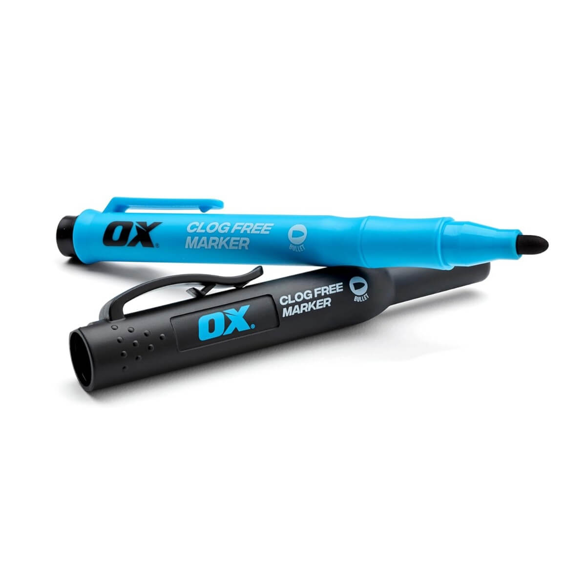 OX TOOLS ACF-BP1 - Pro Clog-Free Construction Marker (Black)
