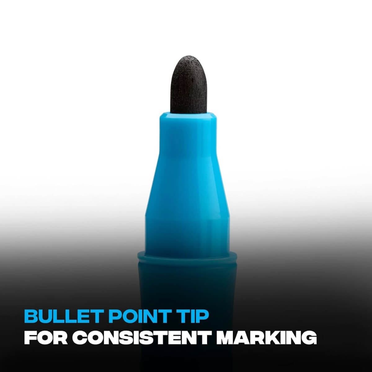 OX TOOLS ACF-BP1 - Pro Clog-Free Construction Marker (Black)