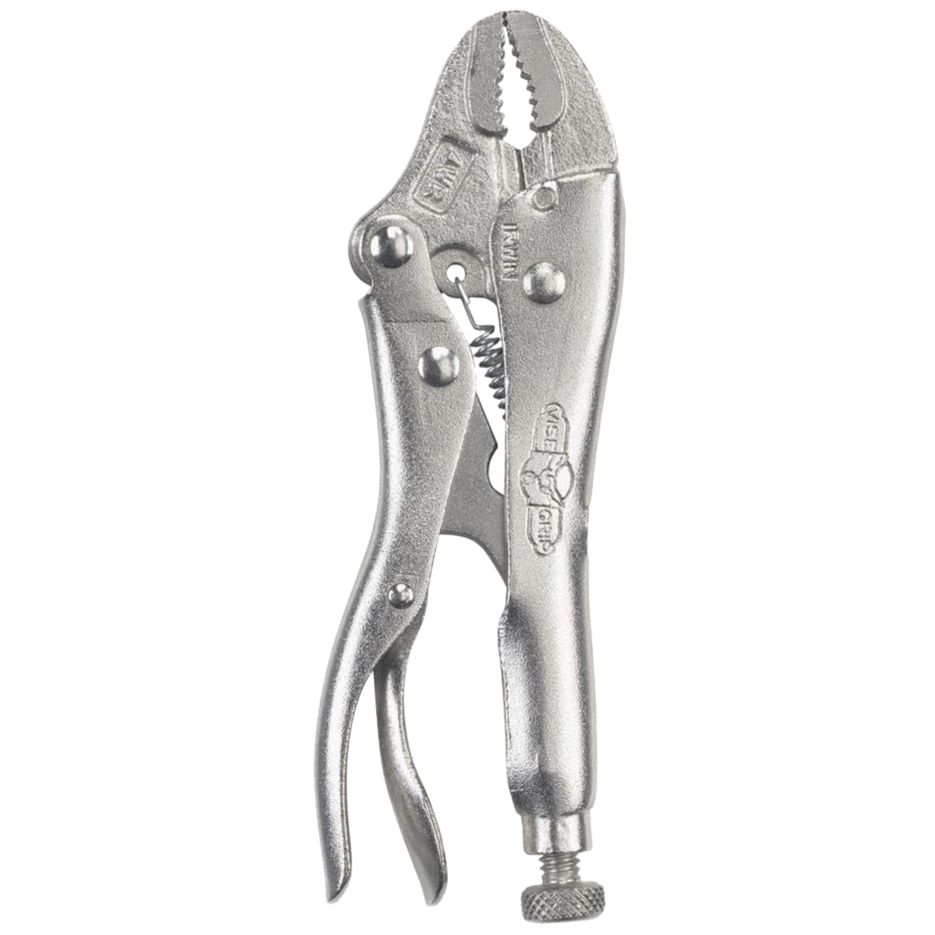 Irwin 1002L3 4WR Original Curved Jaw Locking Plier with Wire Cutter, 4-Inch