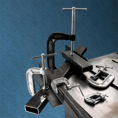 BESSEY CM25 - 2-1/2-Inch Malleable Cast Iron C-Clamp