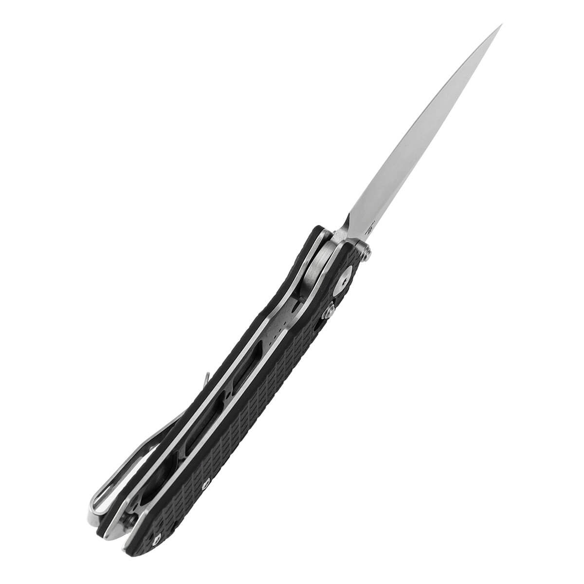 TENABLE TEN-T1034V7 - Fenrir Crossbar Lock Folding Knife - Black G10 Frag