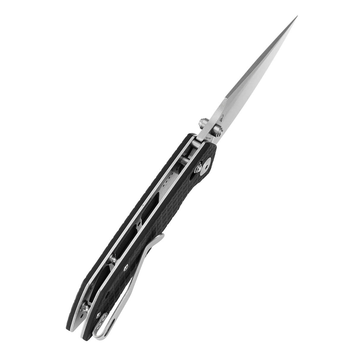 TENABLE TEN-T1034V7 - Fenrir Crossbar Lock Folding Knife - Black G10 Frag