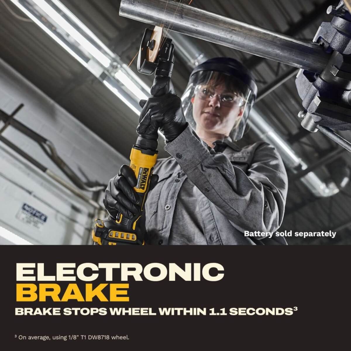 DEWALT DCG432XB - ATOMIC 20V MAX* Brushless 4-in. Extended Cut-Off Tool (Tool Only)