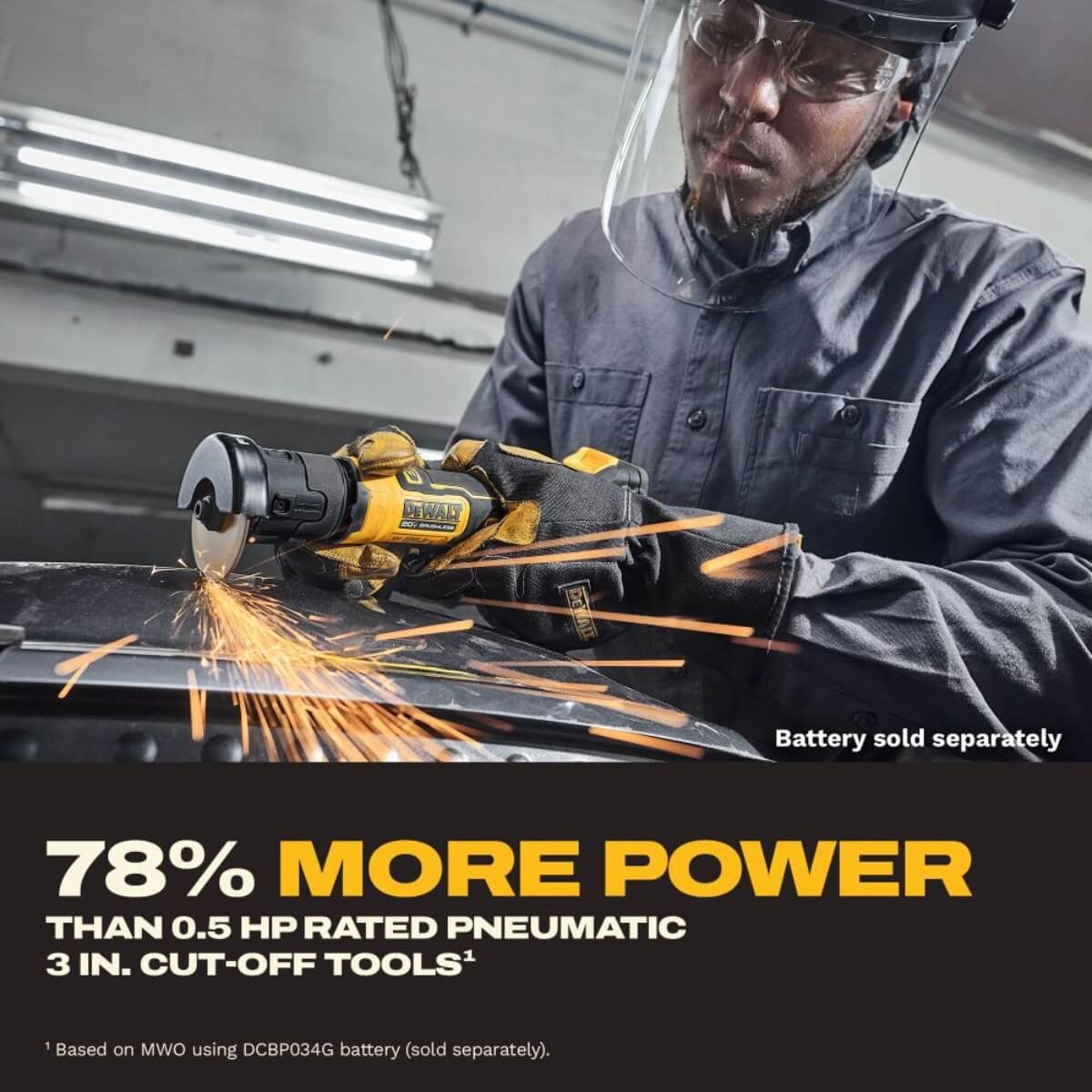 DEWALT DCG430B - ATOMIC™ 20V MAX* Brushless 3 in. Cut-Off Tool (Bare Tool)