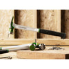 STURNUS ST13OZ-M-LH-P08 - Velocity 13oz Milled Face Rip Claw Hammer - 16" Long Handle (Green/Silver)