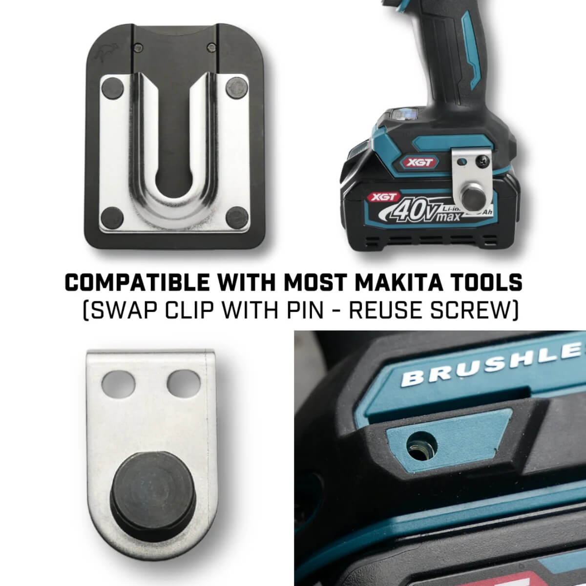 HOLSTERY KIT-PIN-PRO-MAK - PinPal Pro Universal Locking Tool Holster With Makita Pin Kit