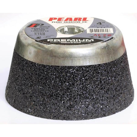PEARL CSC516M - T-11 Silicon Carbide Grinding Cup Stone - 5" x 2" x 5/8"-11