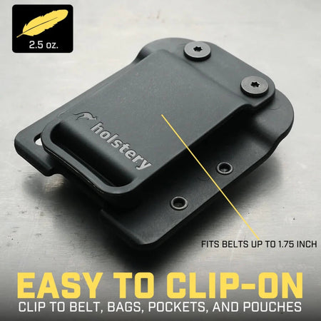 HOLSTERY HLSTR-DRIVER-V2 - DriverMaster Clip-On Drill Holster