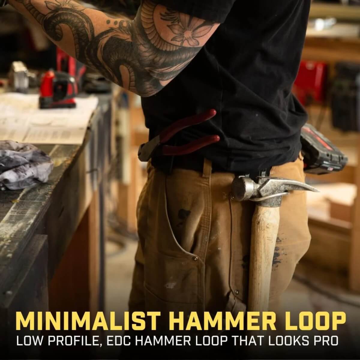 HOLSTERY HLSTR-HAMMER-V - HammerMaster Clip-On Hammer Loop