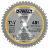 DEWALT DWAM71448 - 7-1/4 in. 48-Tooth Metal Cutting Circular Saw Blade