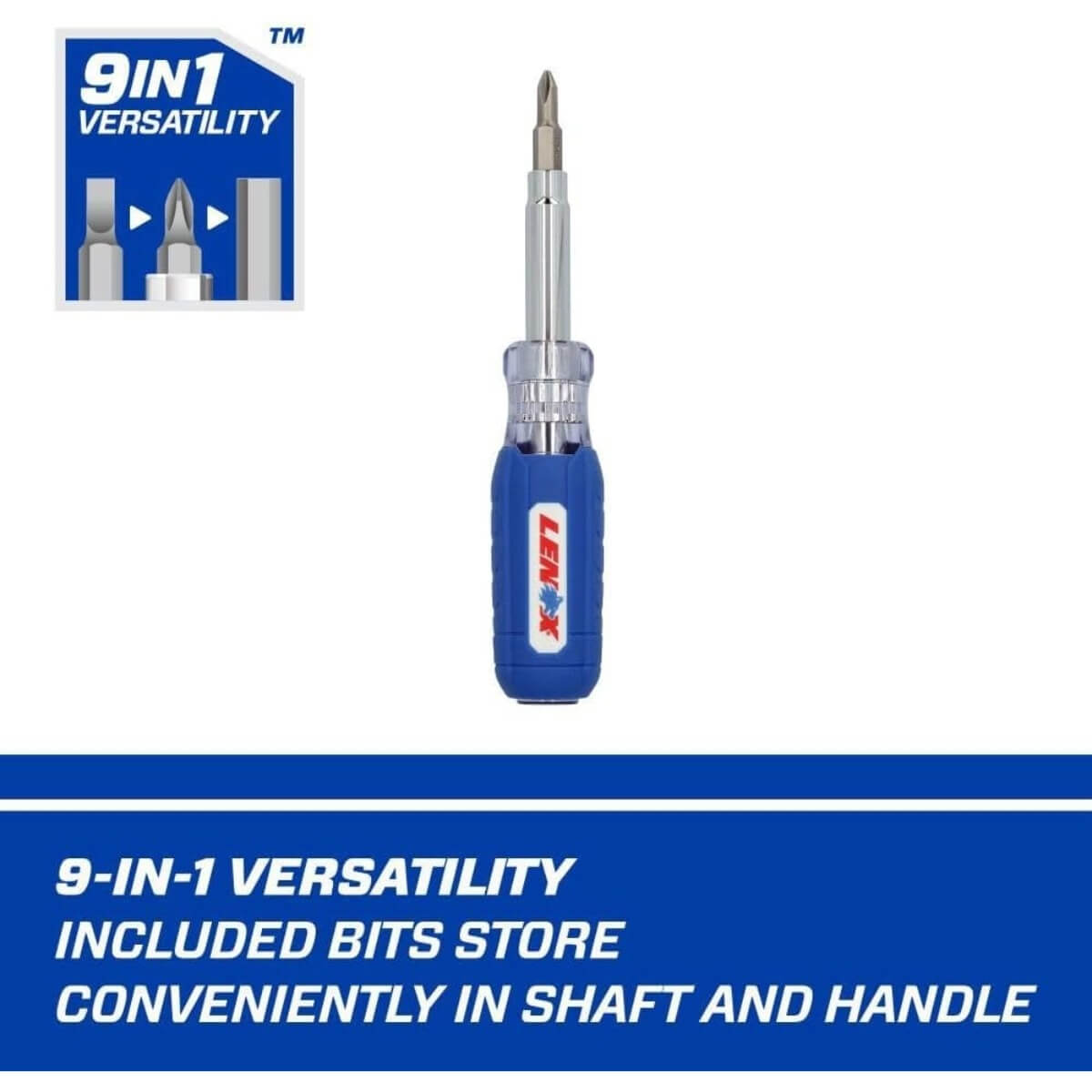 LENOX LXHT68000N - 9-in-1 Multi-Bit Screwdriver
