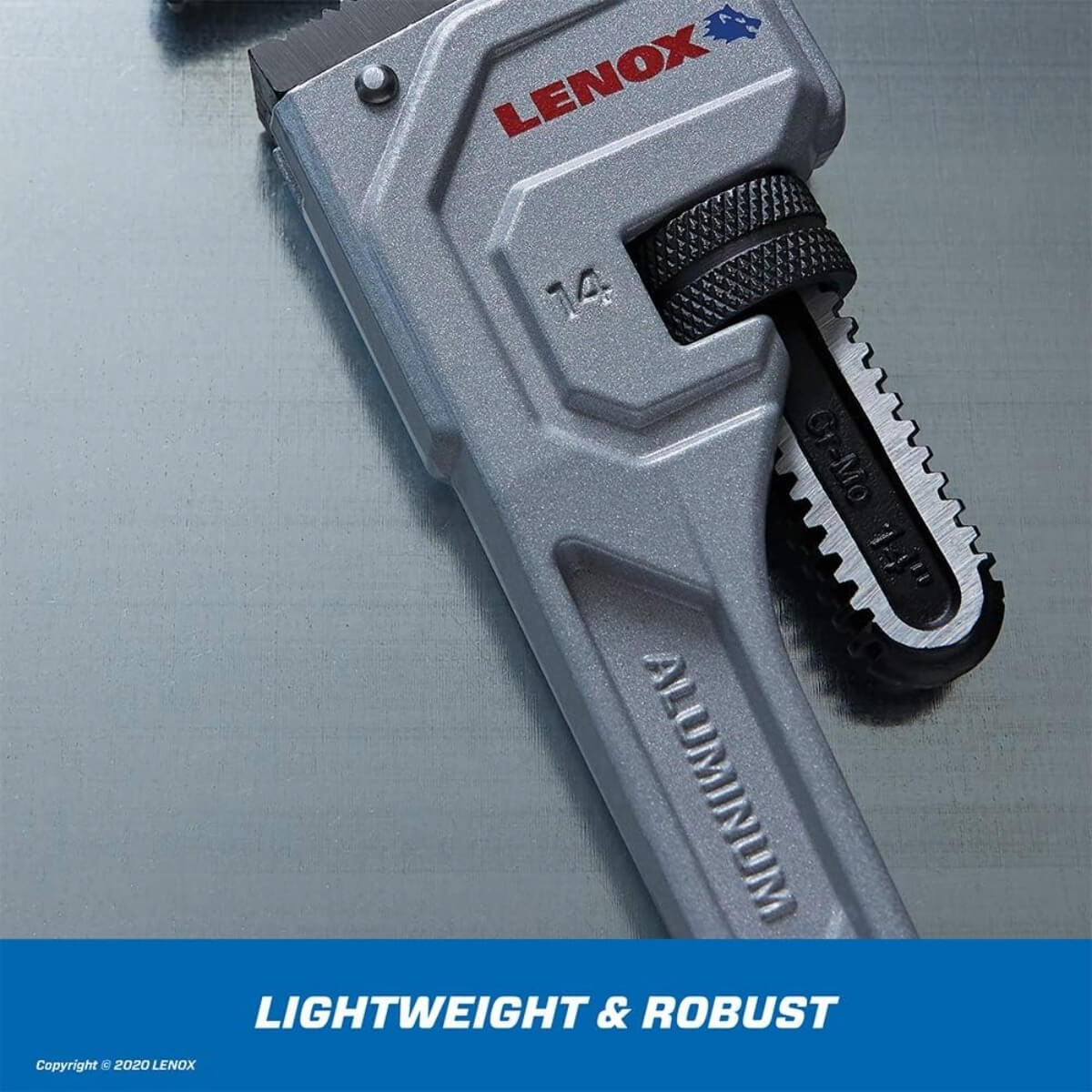 LENOX LXHT90614 - 14-inch Aluminum Pipe Wrench