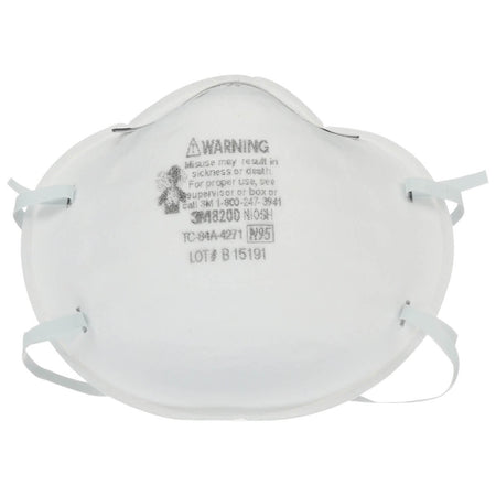 3M SAQ777 - 8200 N95 Particulate Respirator (Box of 20)