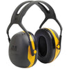 3M X2A - Peltor X-Series Over-the-Head Earmuffs, 24 dB, Yellow/Black