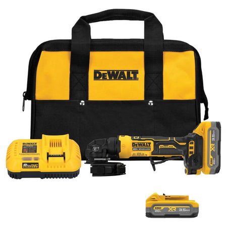 DEWALT DCG400S2 - ATOMIC 20V MAX* 4-Inch Cordless Angle Grinder Kit with XR POWERSTACK™