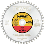 DEWALT DWA7840 - 8-Inch 48-Tooth Ferrous Metal Cutting Circular Saw Blade