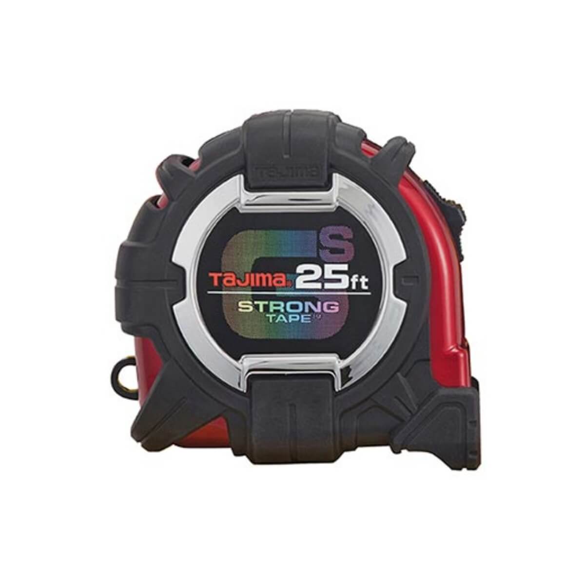 TAJIMA GSSF-25BW - GS Lock 25ft x 1.1-in Measuring Tape with Safety Belt Holder
