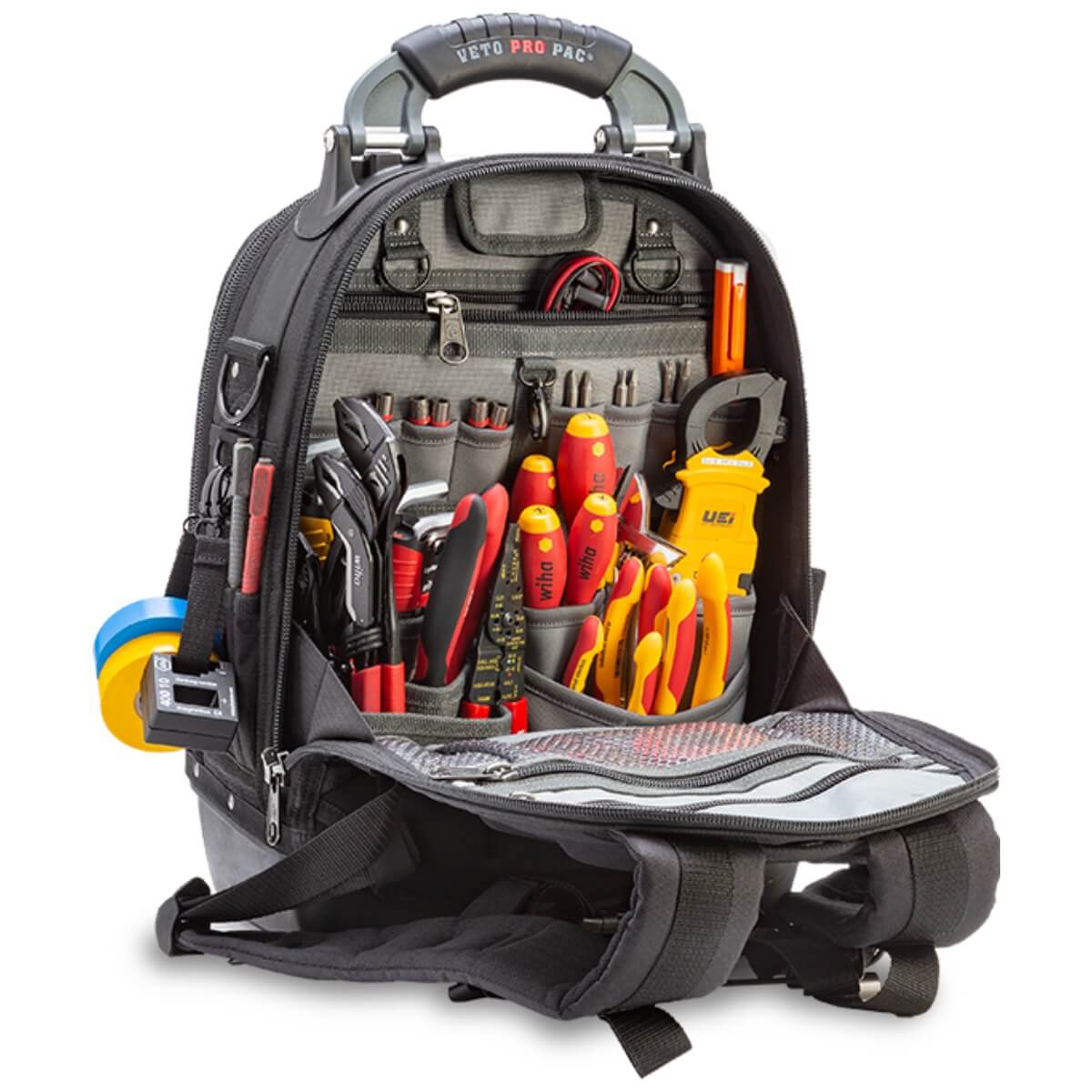 VETO PRO PAC VPP10092 - TECH PAC BLACKOUT Backpack Tool Bag