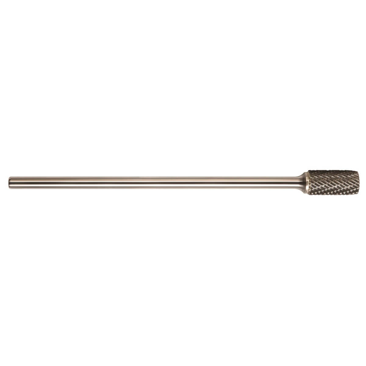 DRILLCO - (SA-3L6) Cylindrical Carbide Bur - 6" Extra Long Shank, Double Cut
