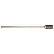 DRILLCO - (SA-3L6) Cylindrical Carbide Bur - 6" Extra Long Shank, Double Cut