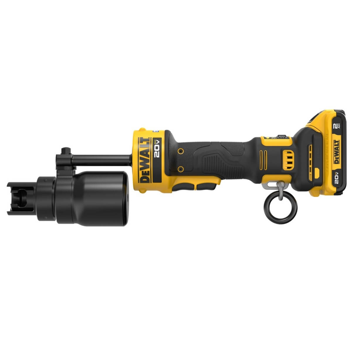 DEWALT DCE600D1K4 - 20V MAX* Hydraulic Knockout Tool Kit (1/2 in. to 4 in.)