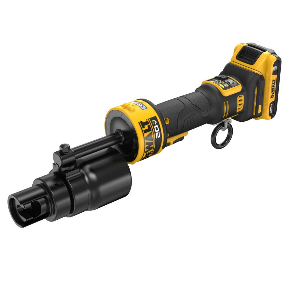 DEWALT DCE600D1K4 - 20V MAX* Hydraulic Knockout Tool Kit (1/2 in. to 4 in.)