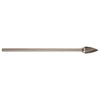 DRILLCO - SG-3L6 Tree Pointed Solid Carbide Bur - 6" Long Shank
