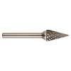 DRILLCO - (SM-2) Double Cut Carbide Bur - Pointed Cone