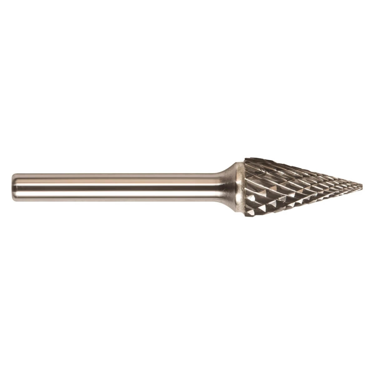 DRILLCO - (SM-2) Double Cut Carbide Bur - Pointed Cone