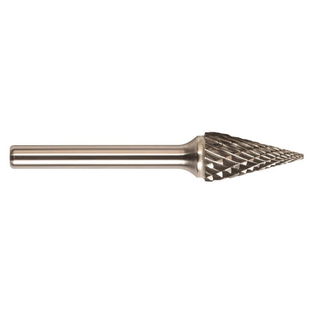 DRILLCO - (SM-2) Double Cut Carbide Bur - Pointed Cone