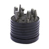 DRILLCO WAL-70S002DC - 8-Piece Solid Carbide Burr Set, Double Cut