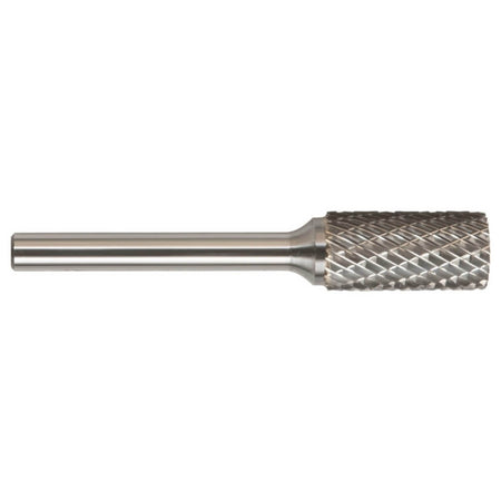 DRILLCO WAL-7A132BSC SA-5 Single Cut Cylindrical Carbide Burr, 1/2" x 1"
