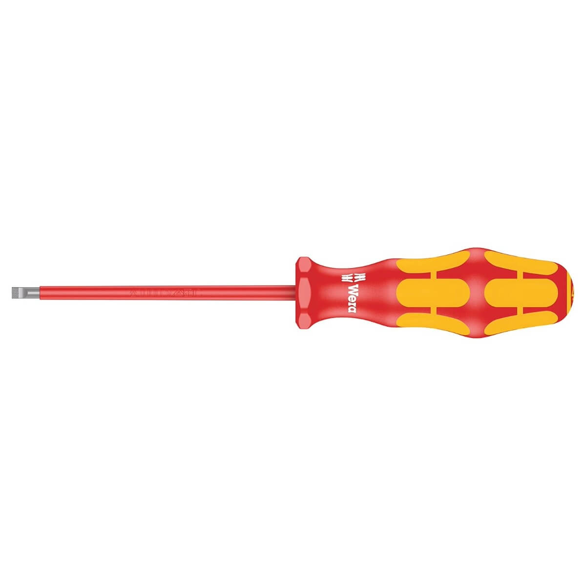 WERA WER-006100 - Kraftform Plus 160 i/7 VDE Insulated Screwdriver Set with Rack, 7-Piece