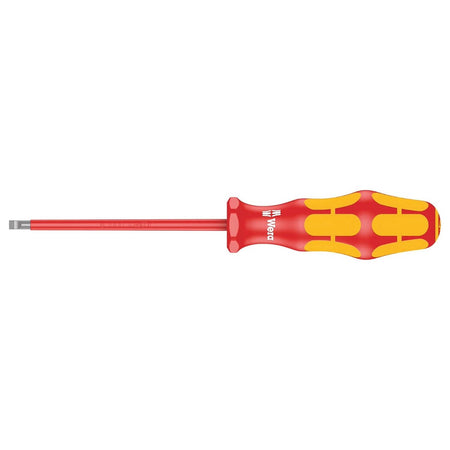 WERA WER-006100 - Kraftform Plus 160 i/7 VDE Insulated Screwdriver Set with Rack, 7-Piece