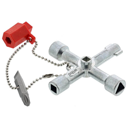 WIHA WIH-21103 - Switch Cabinet Key for Control Cabinets and Locking Systems