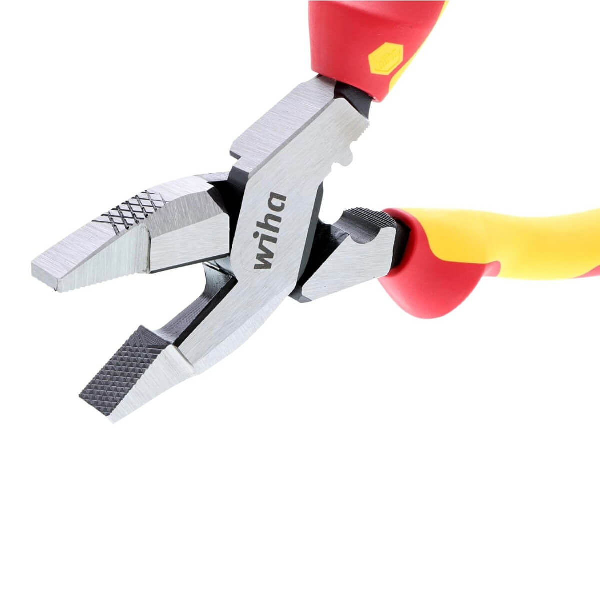 WIHA WIH-32948 - Insulated Industrial NE Style Lineman's Pliers with Crimpers, 9.5-Inch