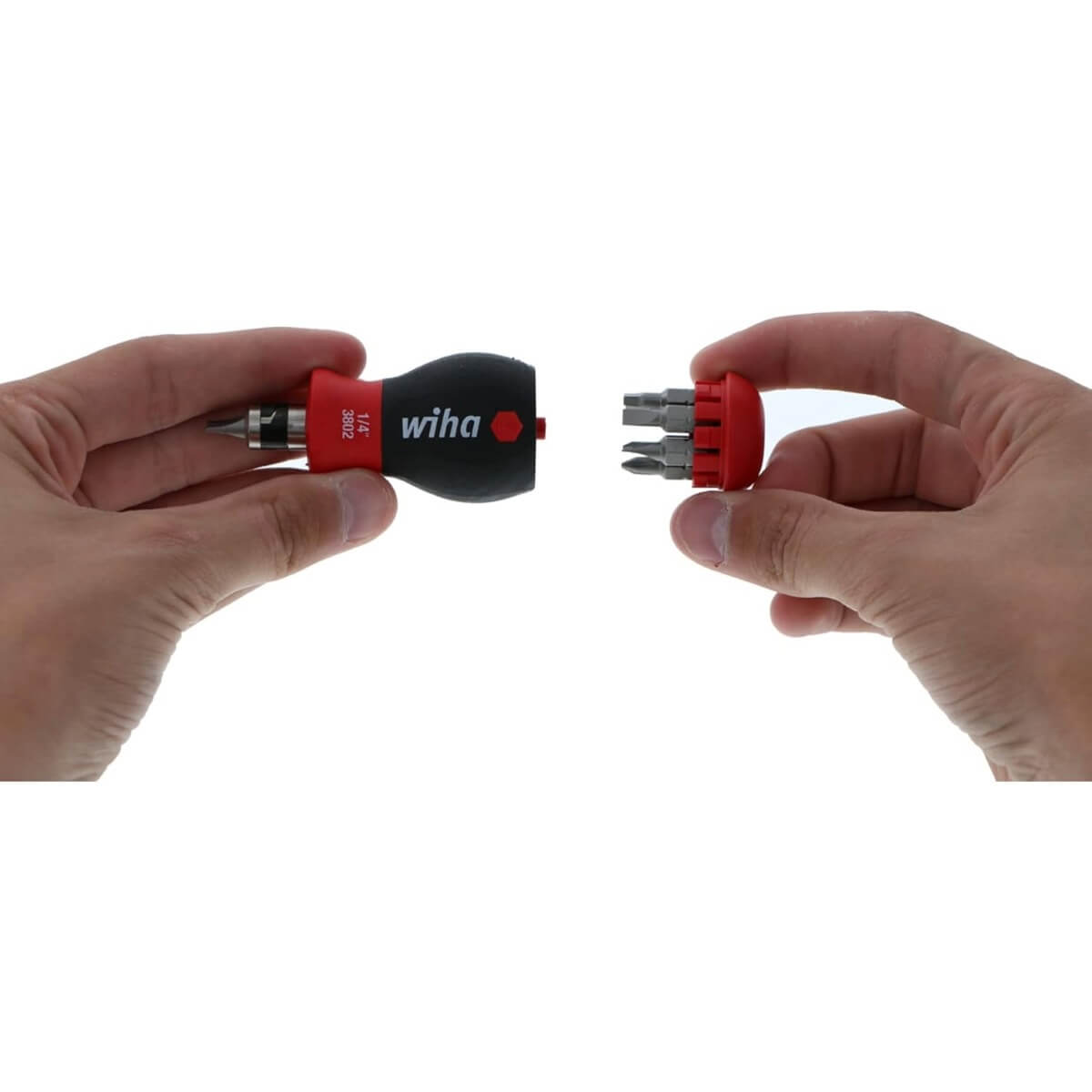 WIHA 38090 - 14-in-One SoftFinish Stubby Multi-Bit Driver