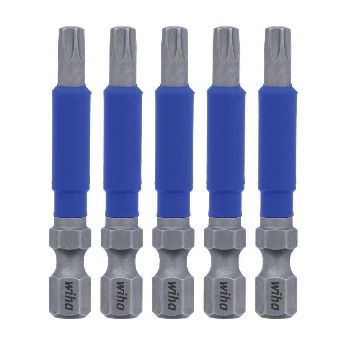 WIHA 70277 - TerminatorBlue Impact Bit Torx T25 2-Inch 5-Pack