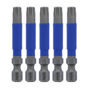 WIHA 70279 - TerminatorBlue T30 Torx Impact Bits 5-Pack (2-Inch)