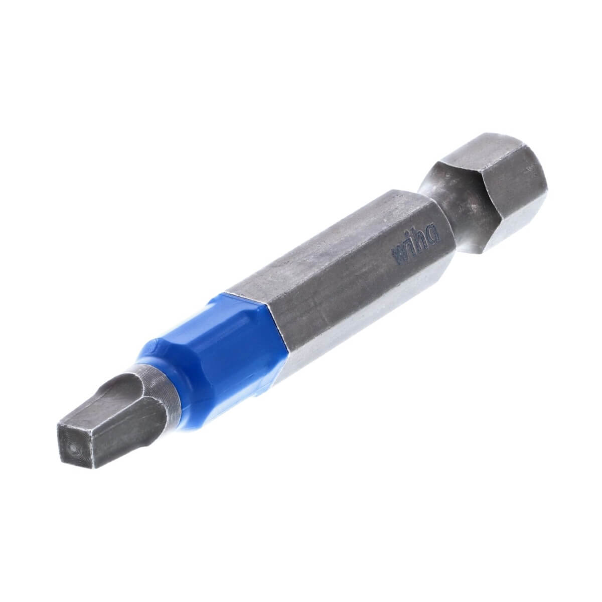 WIHA 70282 - Terminator Blue Impact Square #2 Power Bit - 2" (5 Pack)