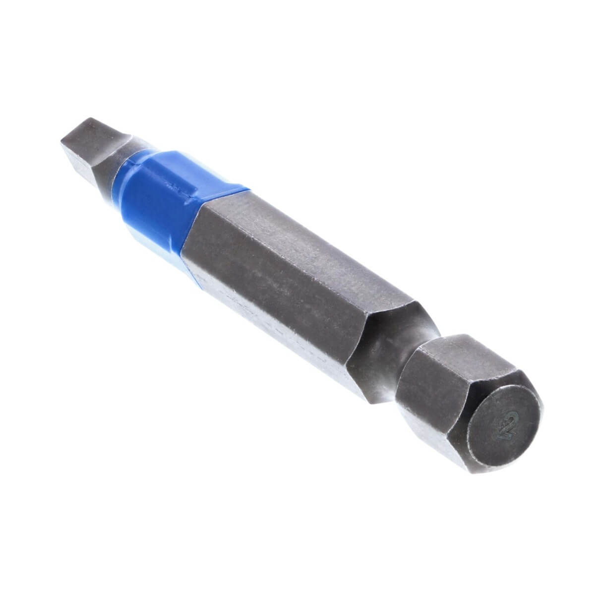 WIHA 70282 - Terminator Blue Impact Square #2 Power Bit - 2" (5 Pack)